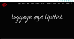 Desktop Screenshot of luggageandlipstick.com